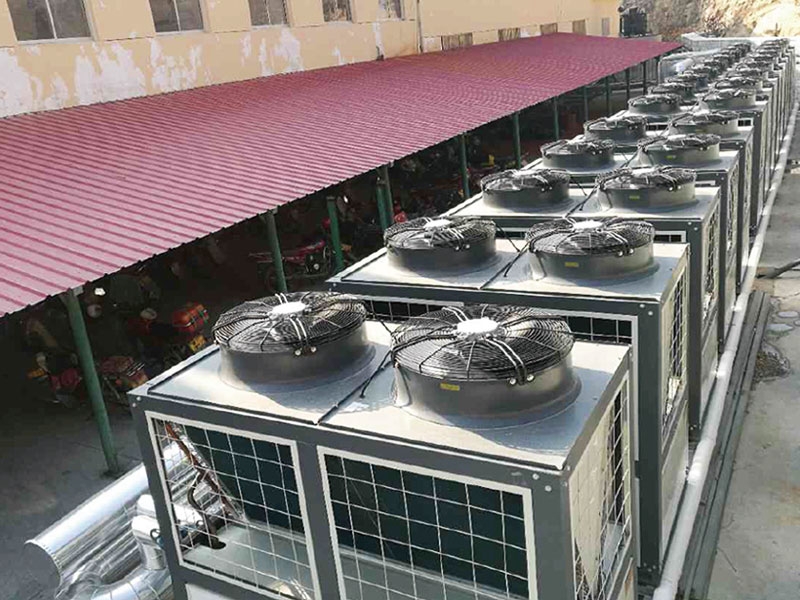 空氣源熱泵熱水工程案例