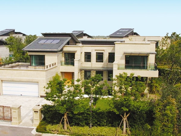 陽(yáng)臺(tái)分體壁掛太陽(yáng)能熱水工程案例