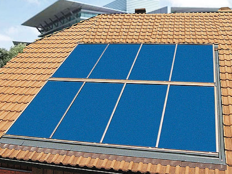 平板集熱太陽(yáng)能熱水工程案例