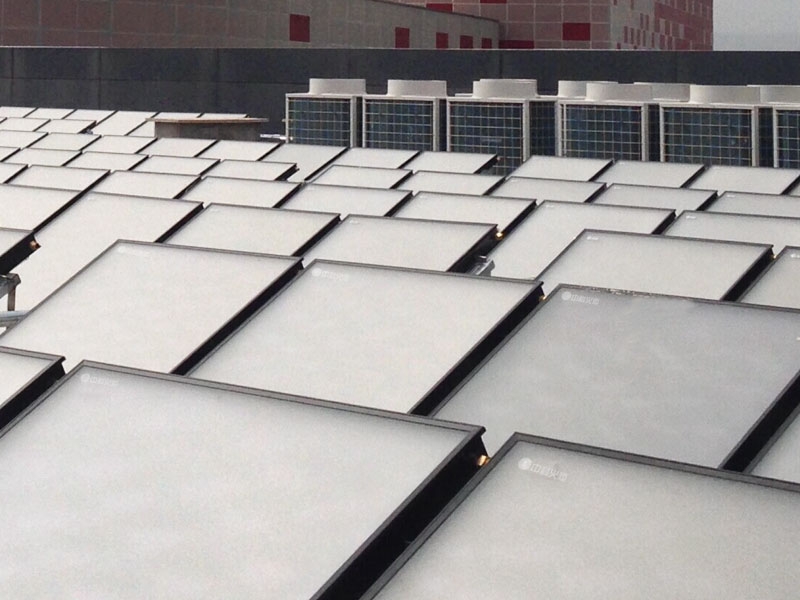 平板集熱太陽(yáng)能熱水工程案例