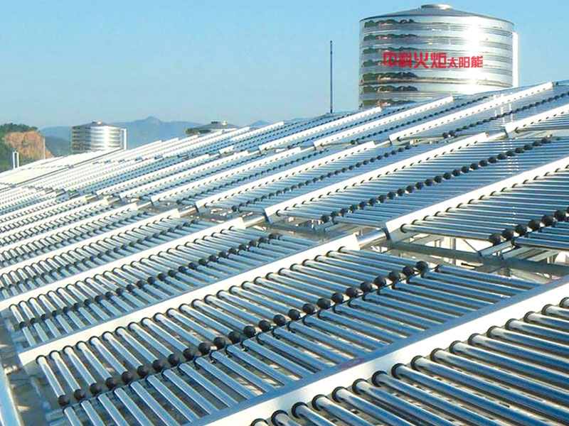 平板集熱太陽(yáng)能熱水工程案例